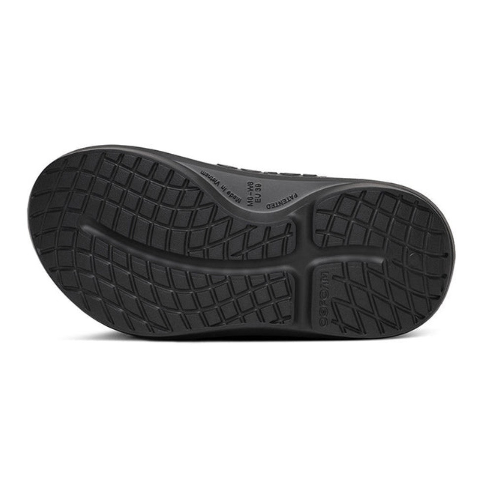 OOFOS/ウーフォス　OORIGINAL PLUS　オリジナルプラス　リカバリーサンダル BLACK 23cm