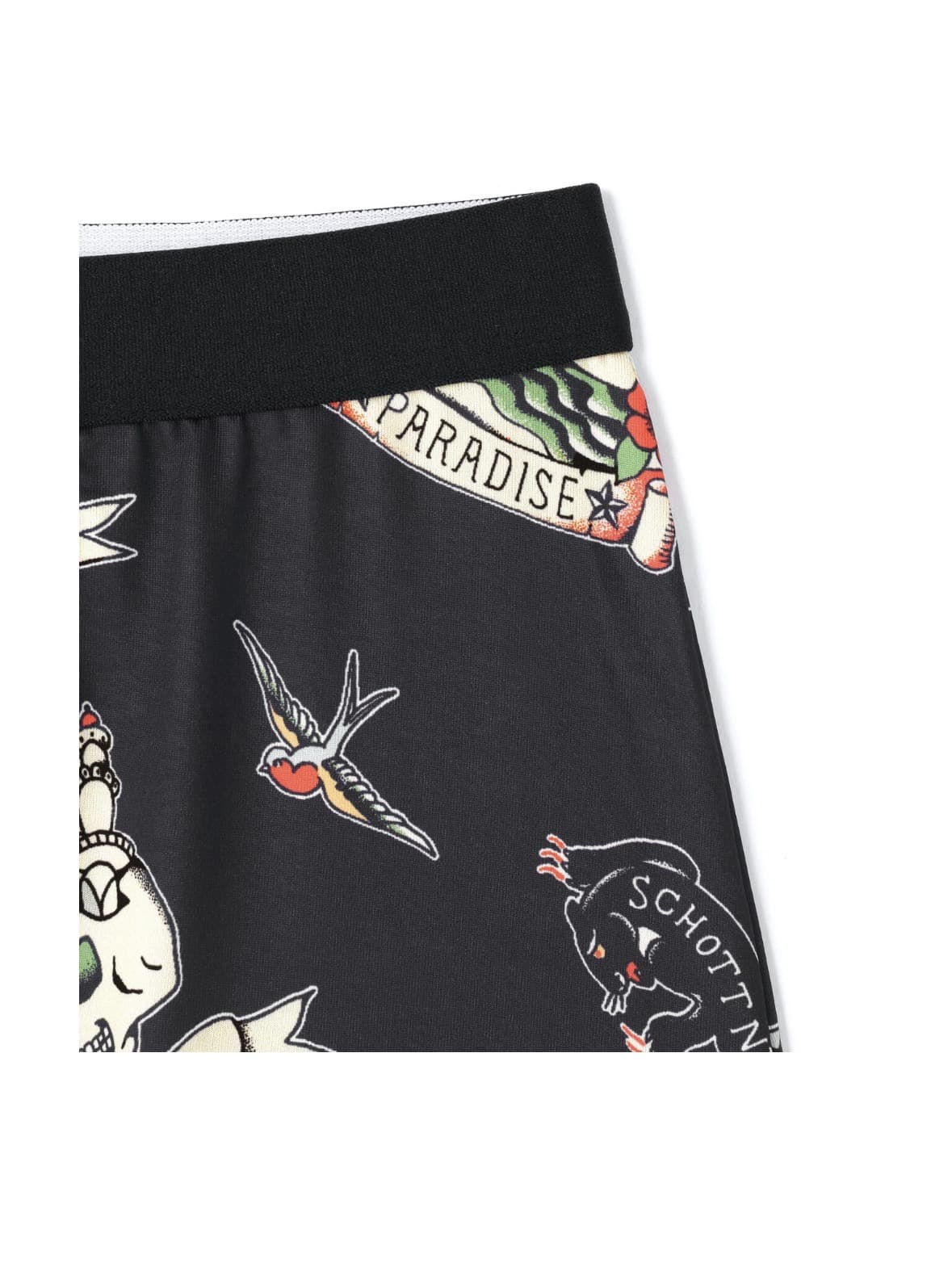Schott/ショット　BOXER PANTS TATOO/ボクサーパンツ タトゥー BLACK M
