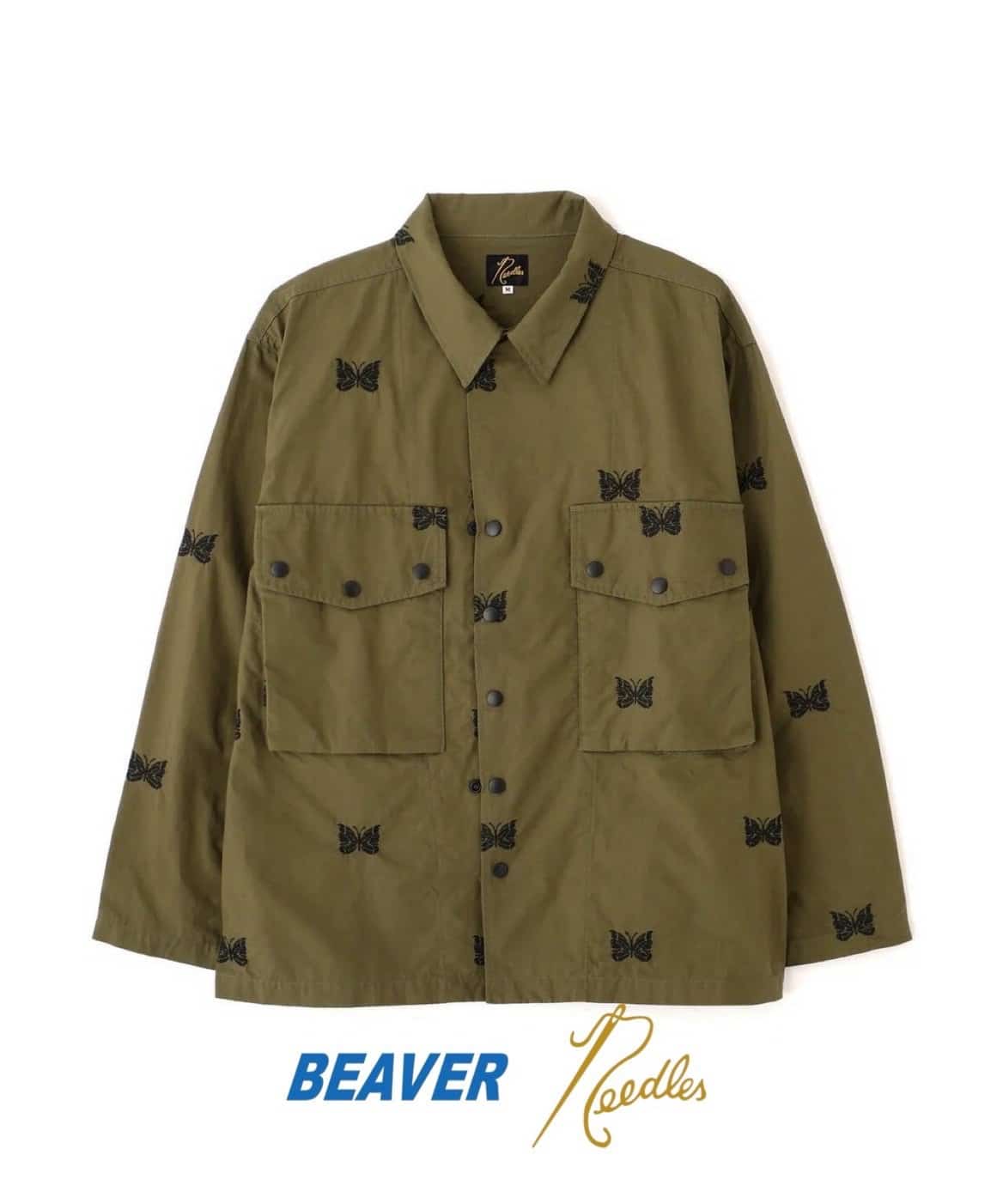 Needles/ニードルズ　別注Field Jacket - Cotton Ripstop -OLIVE- OLIVE S