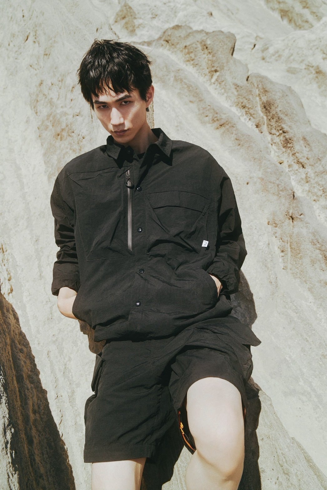 CMF OUTDDOR GARMENT/シーエムエフアウトドアガーメント BEAVER別注GW COACH JACKET　-BLACK- BLACK M