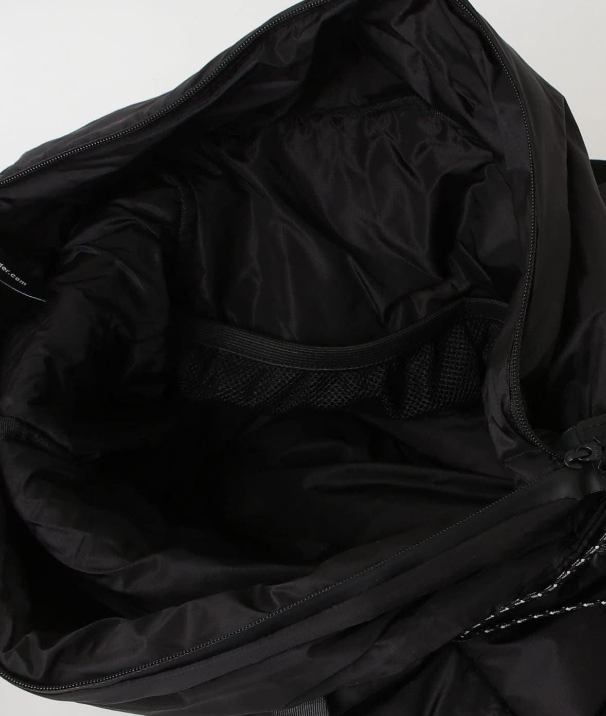 and wander/アンドワンダー/puffer mini ripstop tote bag パファーミニリップストップトートバッグ-BLACK- BLACK F