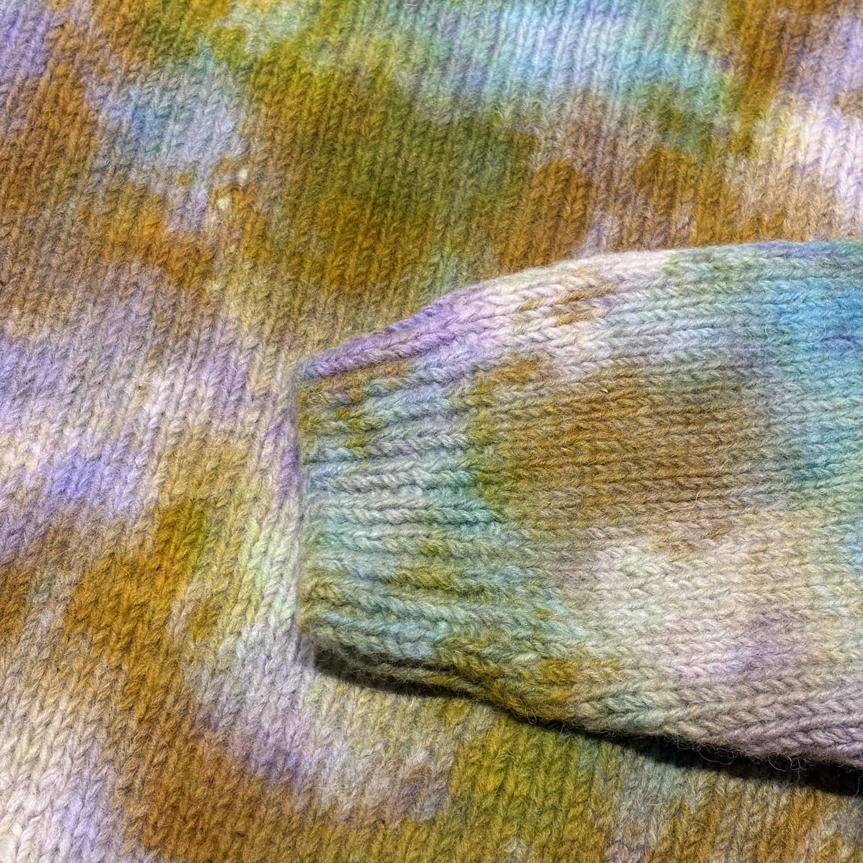 MacMahon Knitting Mills /マクマホンニッティングミルズ/Crew Neck Knit - Tiedye Tie-dye ONE SIZE