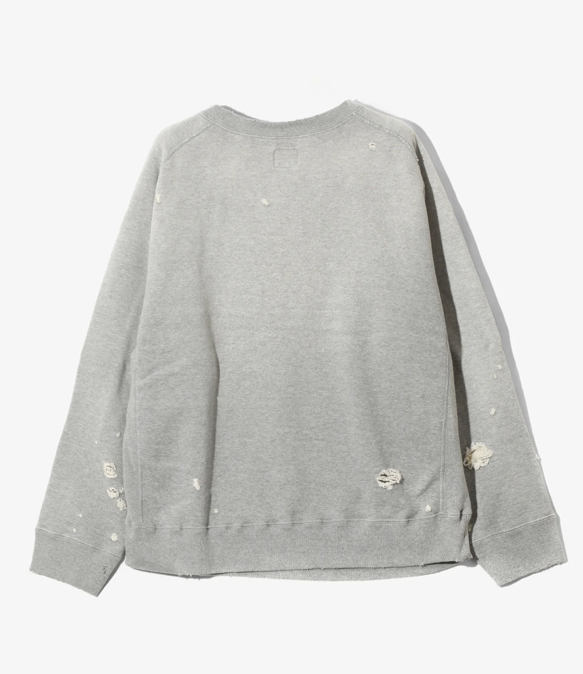 NEEDLES/ニードルズ/DECONSTRUCTED SWEAT SHIRT スウェット　トレーナー GRAY M