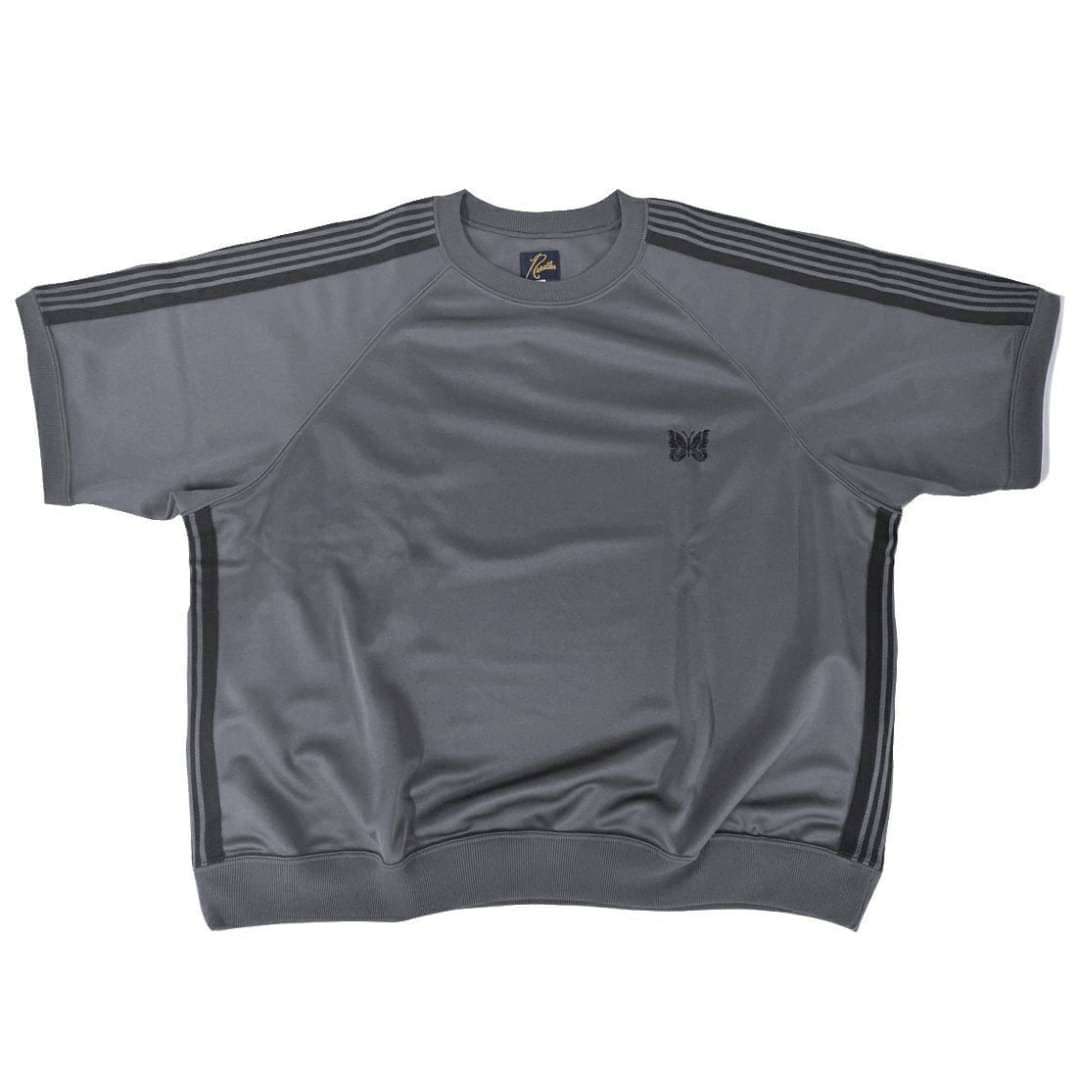 Needles 別注S/S Track Crew Neck Shirt-Poly Smooth(L BLACK)｜ ビーバー｜名古屋PARCO |  ONLINE PARCO（オンラインパルコ）