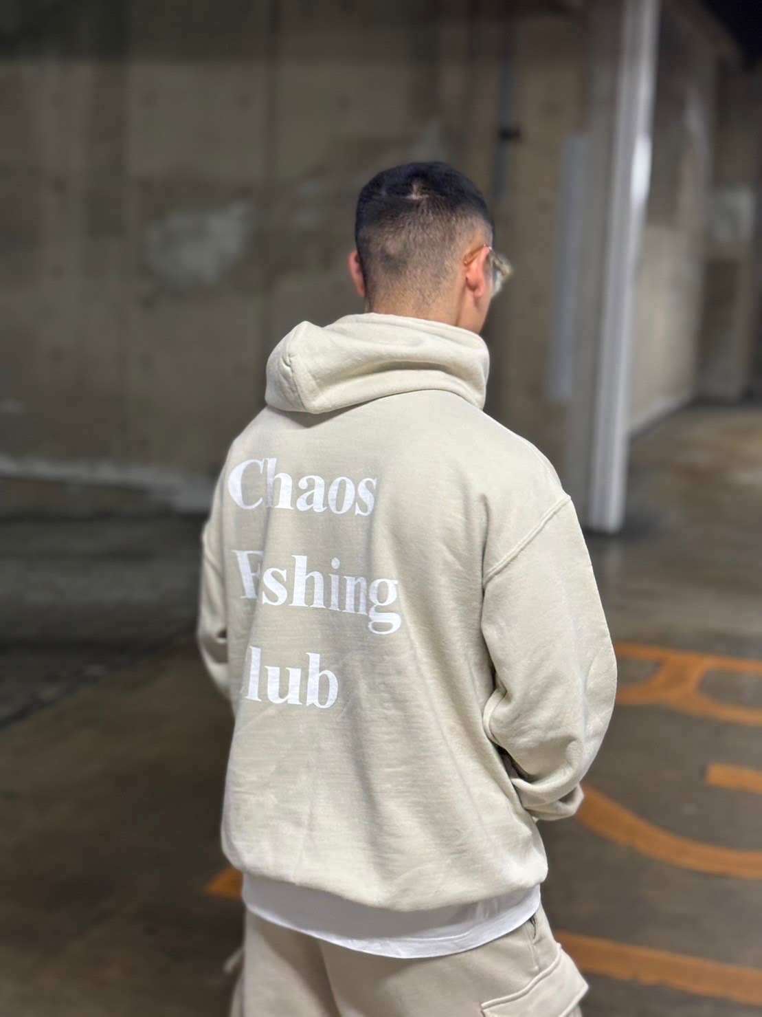 Chaos Fishing Club/カオスフィッシングクラブ/別注EXCLUSIVE PARKA BEIGE M