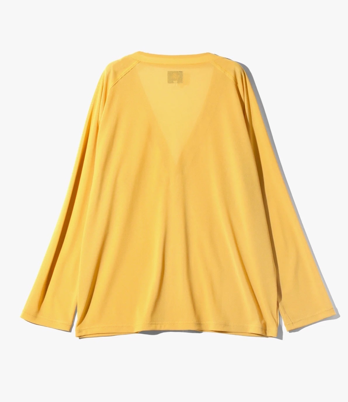 Needles/ニードルズ/V NECK CARDIGAN - POLY MESH 24ss YELLOW M