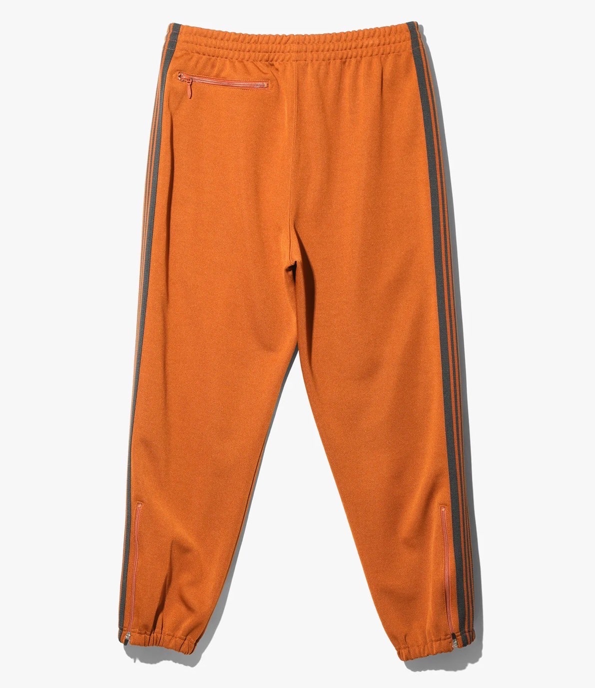 Needles/ニードルズ/ZIPPED TRACK PANT - POLY SMOOTH 24ss(XS RUST
