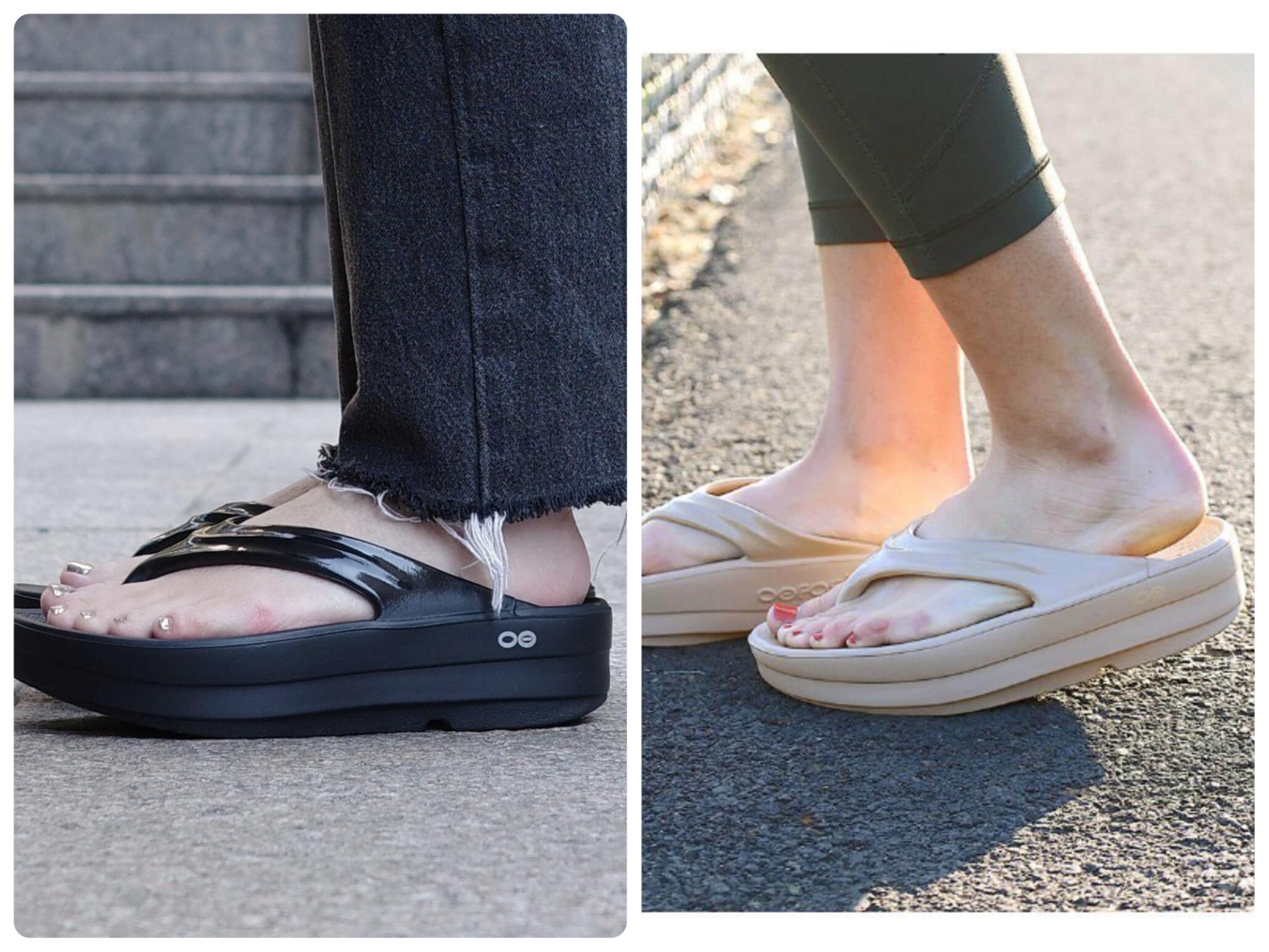 OOFOS/ウーフォス/OOmega BLACK 23㎝