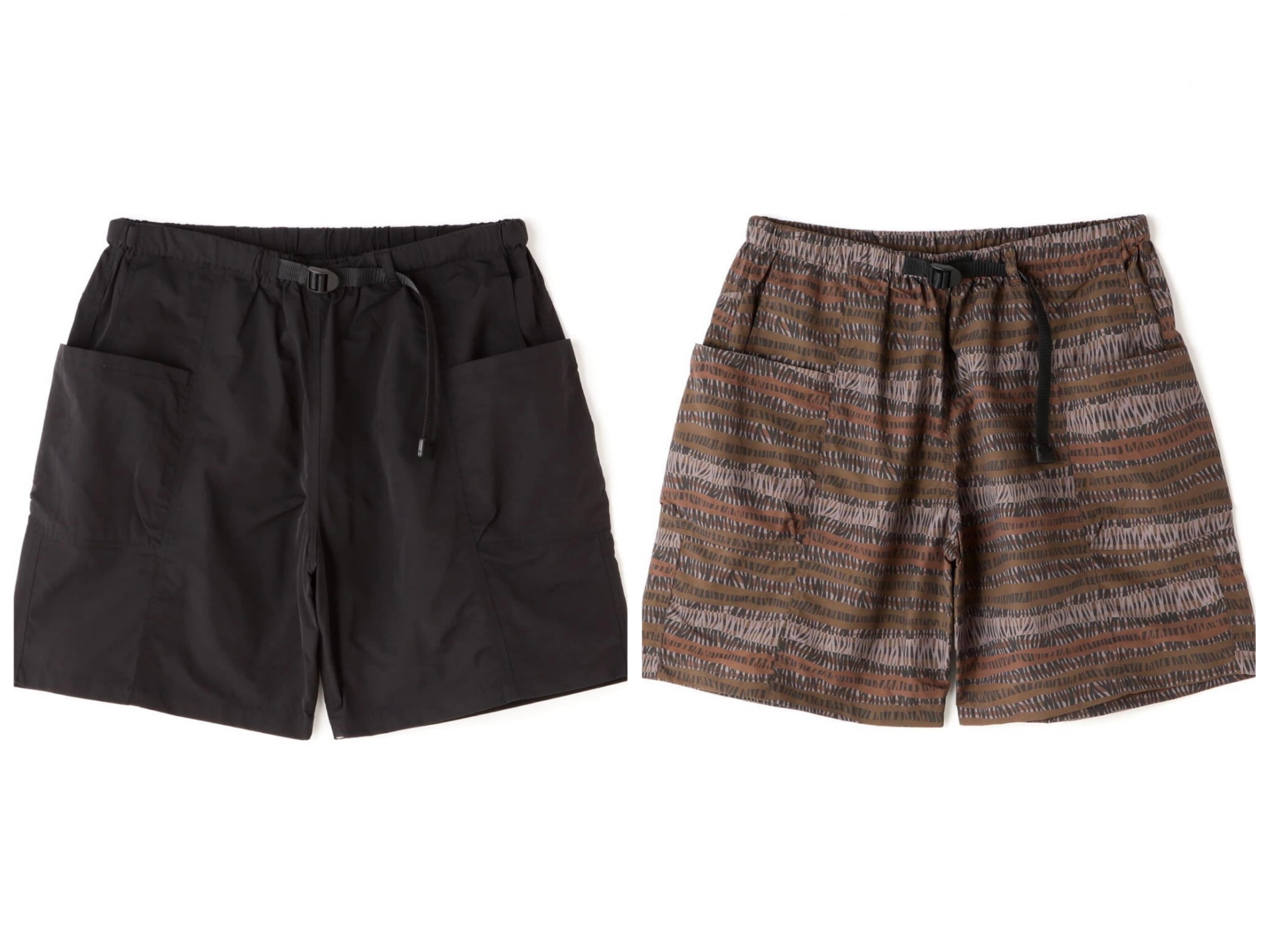 Jagged Edge Mountain Gear/ジャギッドエッジマウンテンギア/別注CAMOUFLAGE PRINTED SHORTS BLACK M