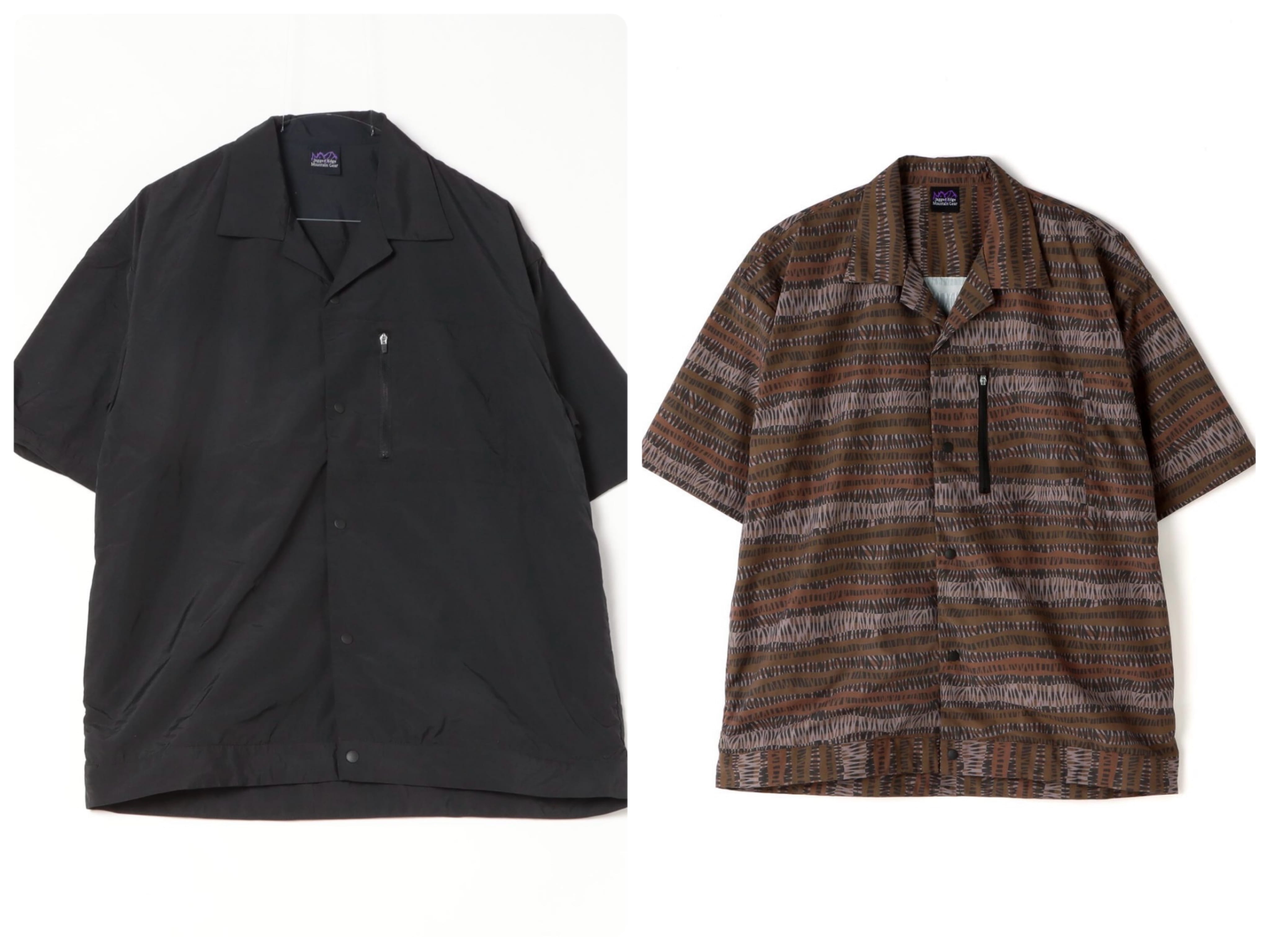Jagged Edge Mountain Gear/ジャギッドエッジマウンテンギア/別注S/S SHIRT BLACK M