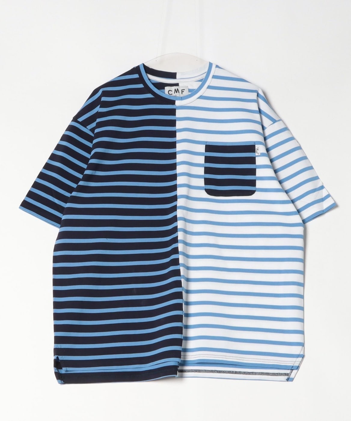 CMF OUTDOOR GARMENT/シーエムエフアウトドアガーメント/別注BORDER TEE S/S WHITE M