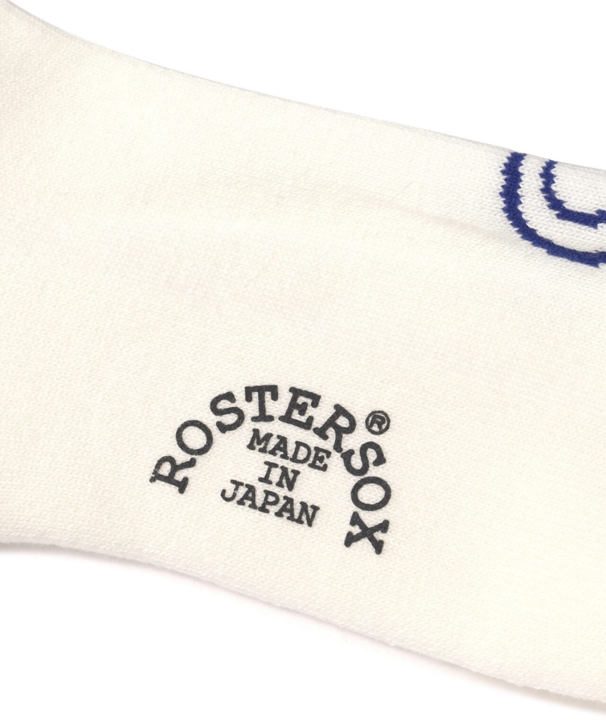 ROSTER SOX/ロスターソックス/SAKE SOCKS WHITE 1(23cm～25cm)