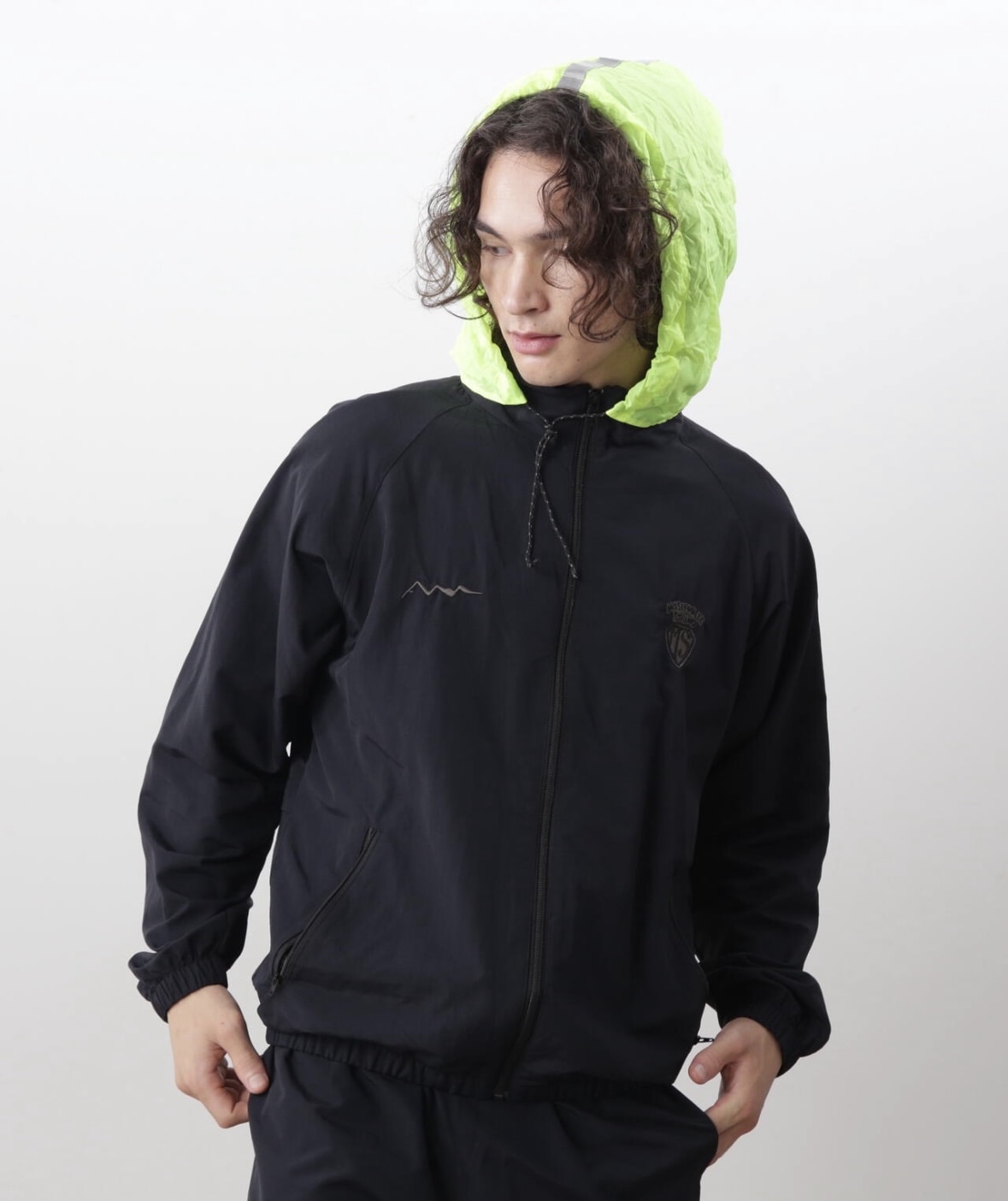 MANASTASH×MASTERPIECE SOUND/マナスタッシュ×マスターピースサウンド/TRACK JACKET BLACK S