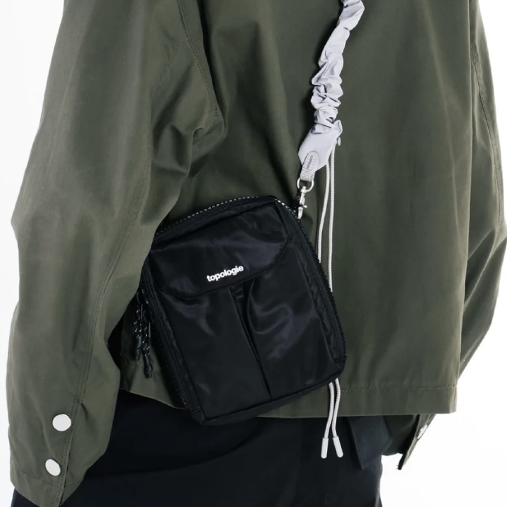 topologie/トポロジー Utility Sacoche ユーティリティ サコッシュ TAUPE FREE