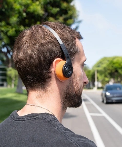 JLab/ジェイラブ　REWIND 2 WIRELESS　ワイヤレスヘッドホン BLACK FREE