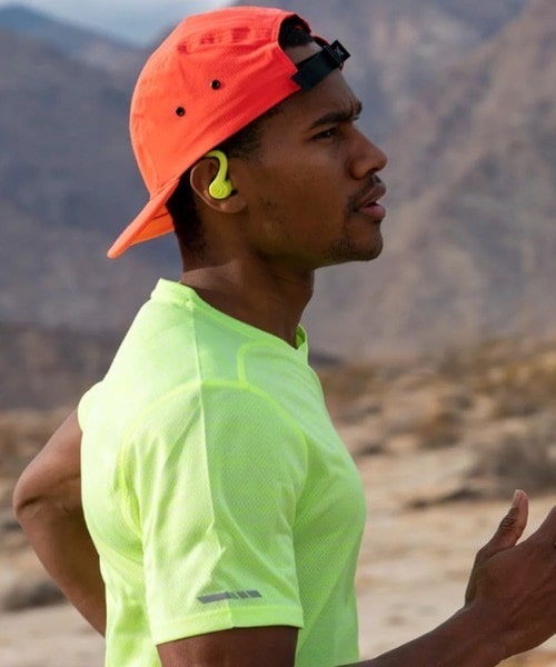 JLab/ジェイラブ GO SPORT＋ ワイヤレスイヤホン YELLOW FREE