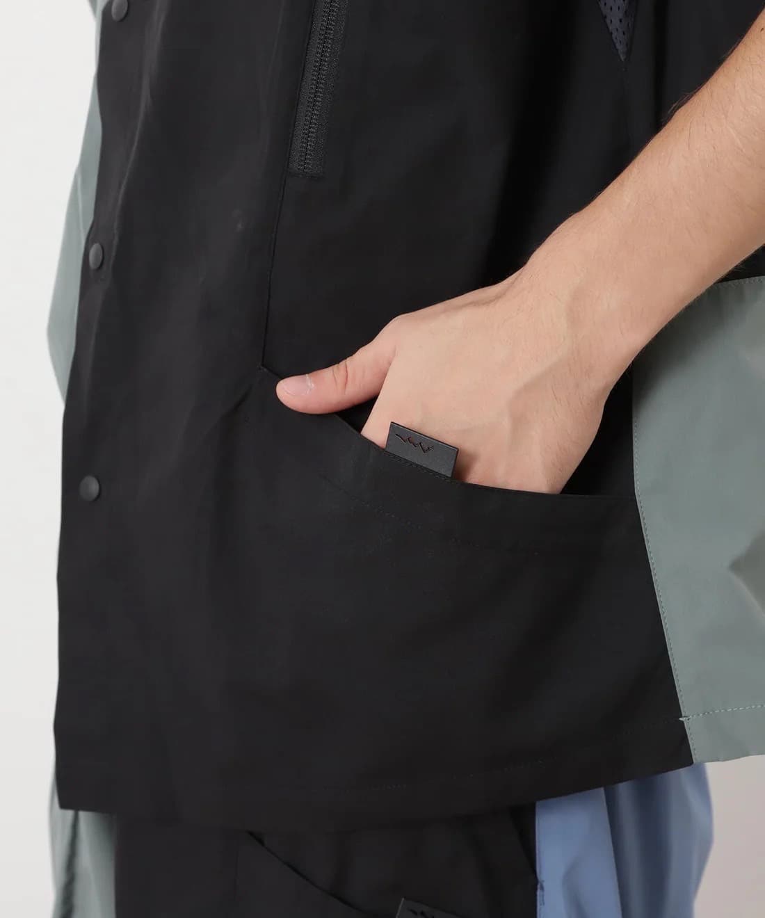 MANASTASH/マナスタッシュ/RIVER SHIRT/リバーシャツ BLACK M