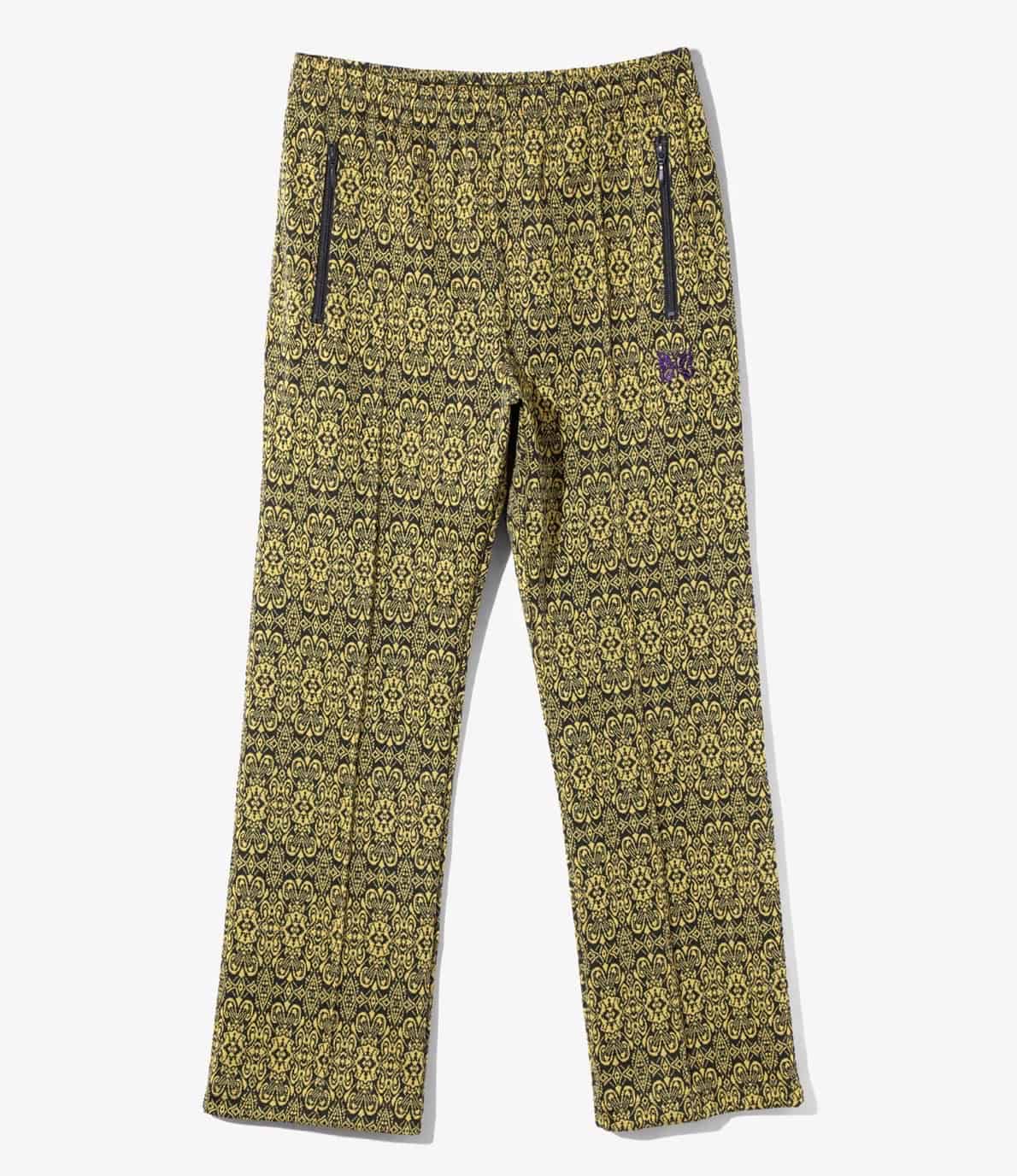 Needles/ニードルズ/Track Pant - Poly Jacquard Flower 25AW PURPLE/Flower XS