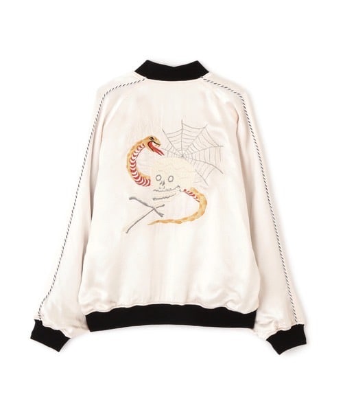 Schott/ショット/RAYON SUKA JACKET/レーヨン スカジャン BLACK M