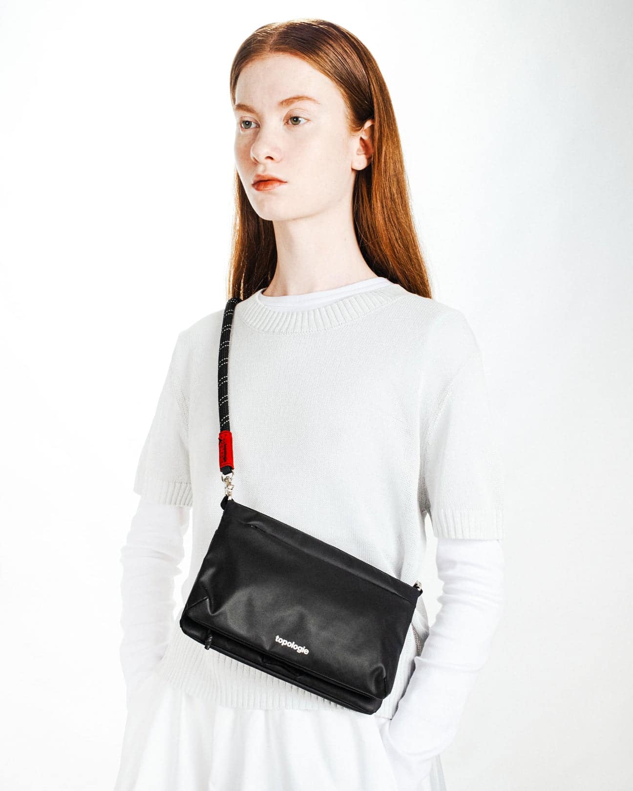 Topologie/トポロジー Flat Sacoche Small フラット サコッシュ