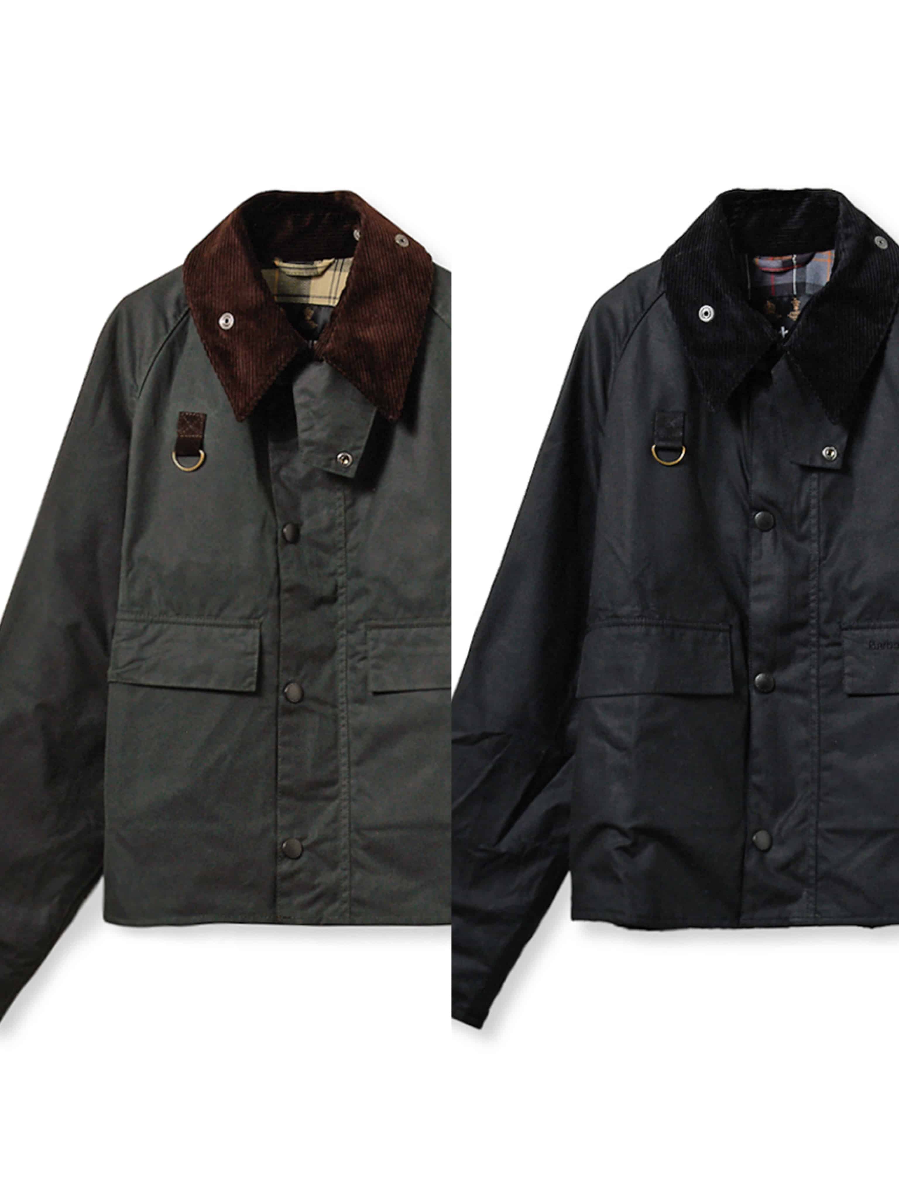 Barbour/バブアー　【SPEY / スペイ】ワックス ショート ジャケット　252MWX1212 BLACK XS
