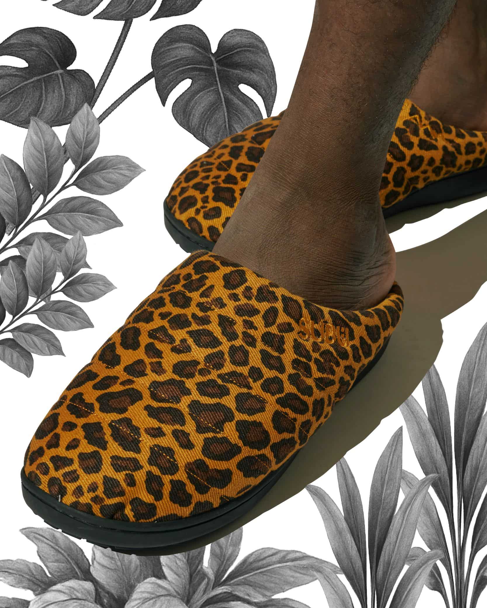 MANASTASH/マナスタッシュ/SUBU x MANASTASH SANDAL LEOPARD BROWN 0