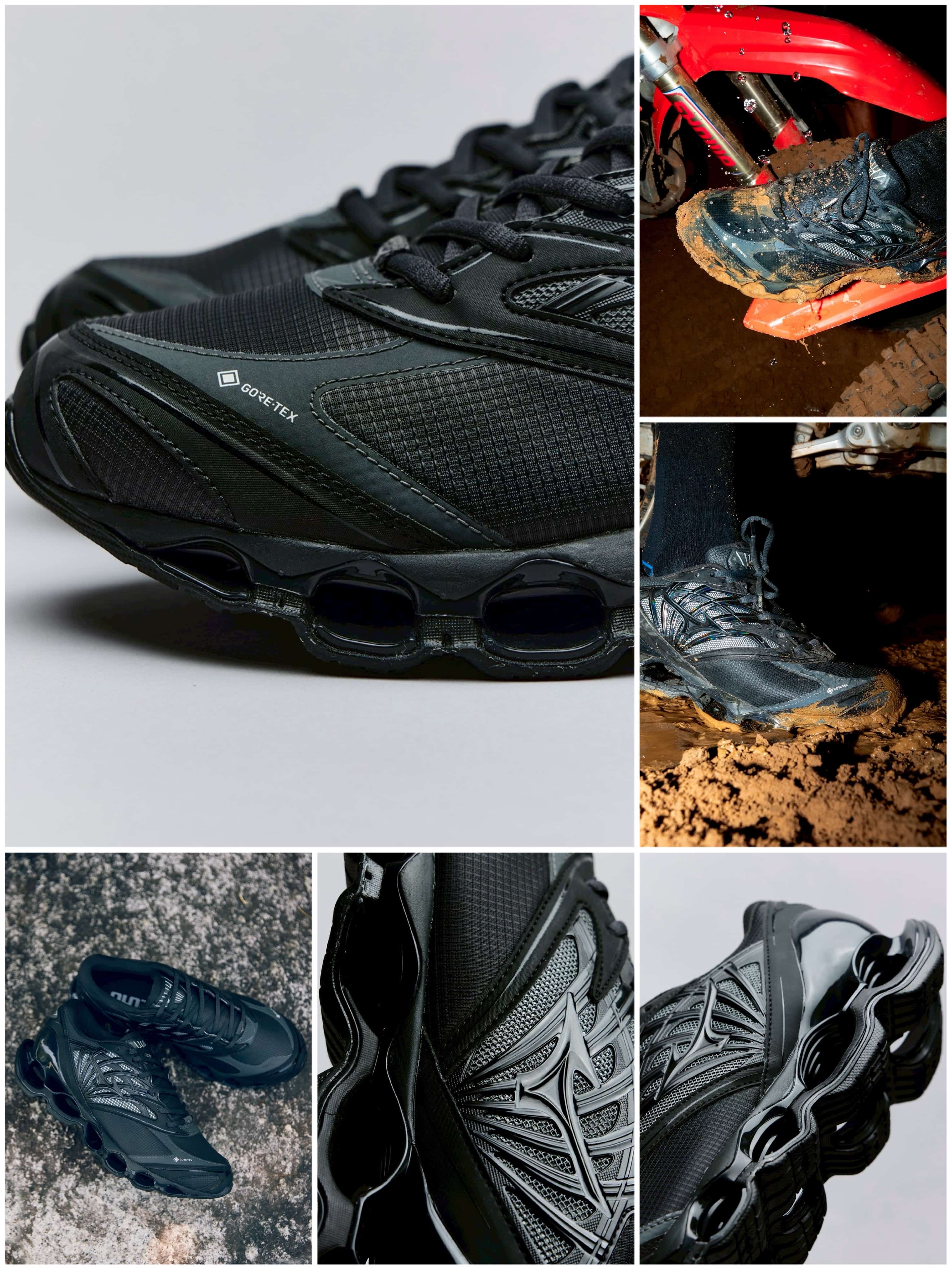 mizuno/ミズノ　WAVE PROPHECY LS GTX/ウェーブプロフェシーLS GTX  スニーカー BLACK 26.5cm