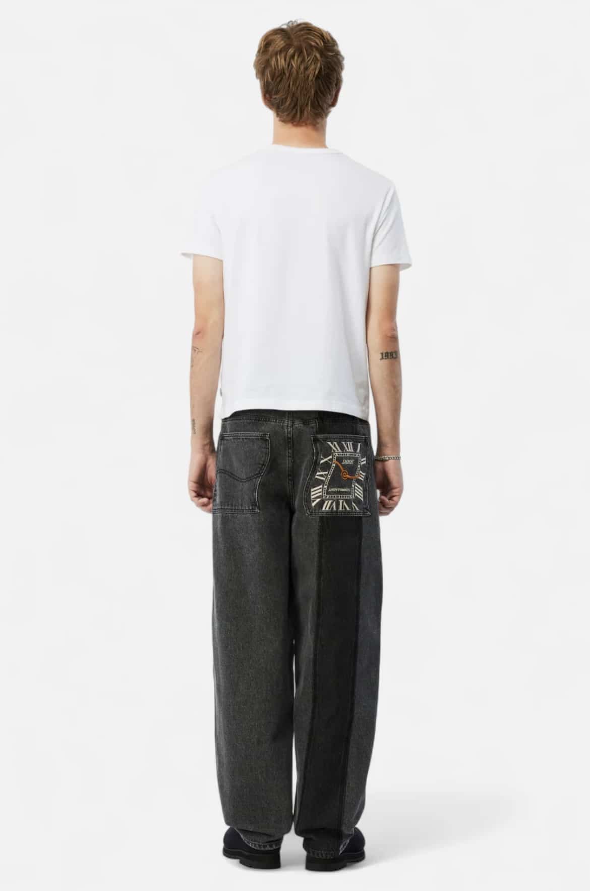 【Dime/ダイム】Baggy Denim Pants BLACK 30