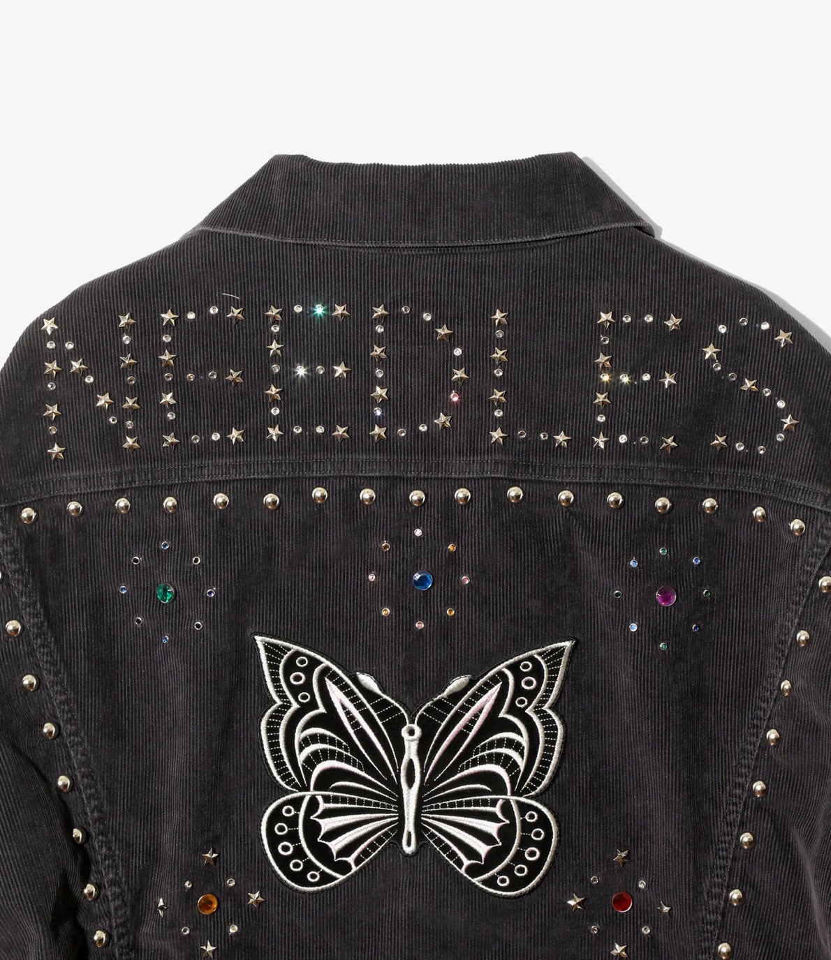 NEEDLES/ニードルズ/STUDDED JEAN JACKET - 14W CORDUROY スタッズジャケット BLACK M
