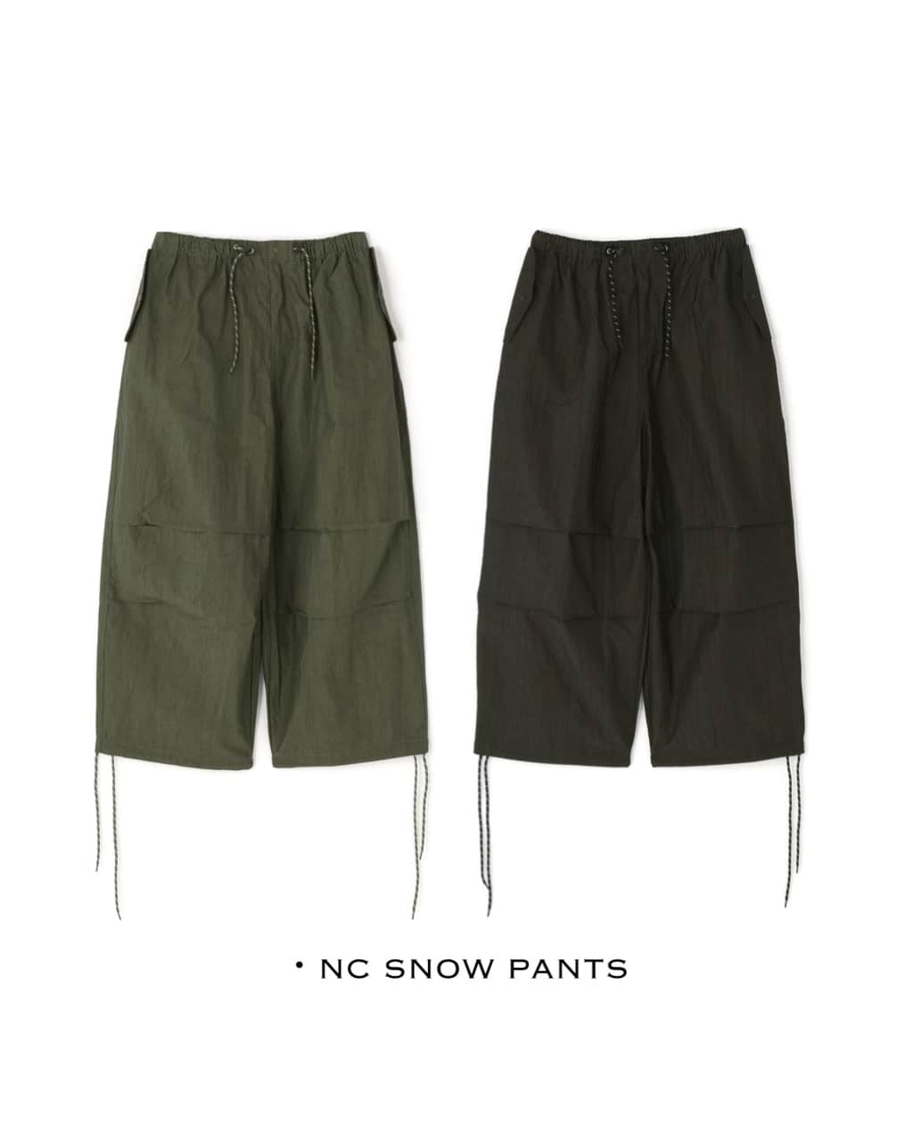 B omnivore/ビーオムニボー/NC SNOW PANTS OLIVE S