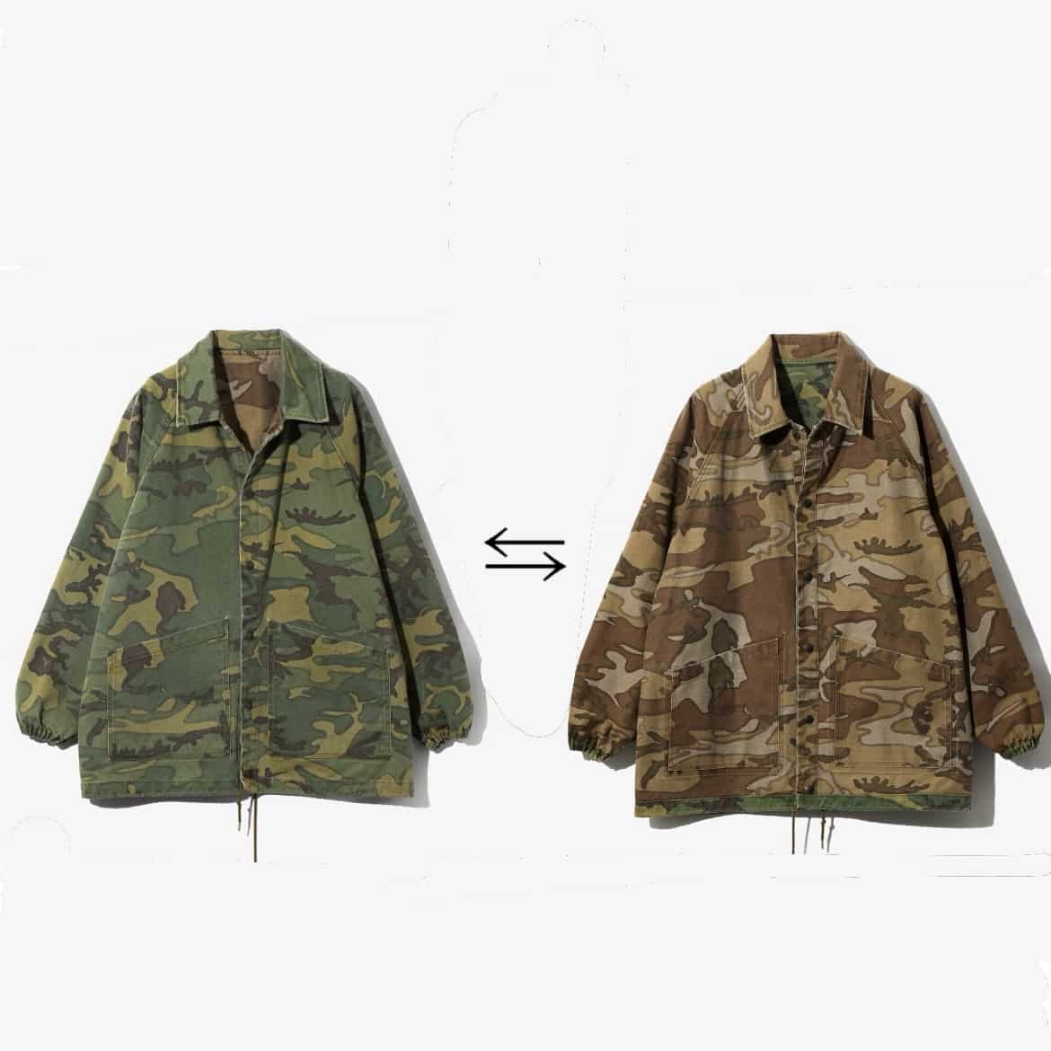 Needles/ニードルズ　Reversible Coach Jacket - Camo Twill　26ss CAMO S