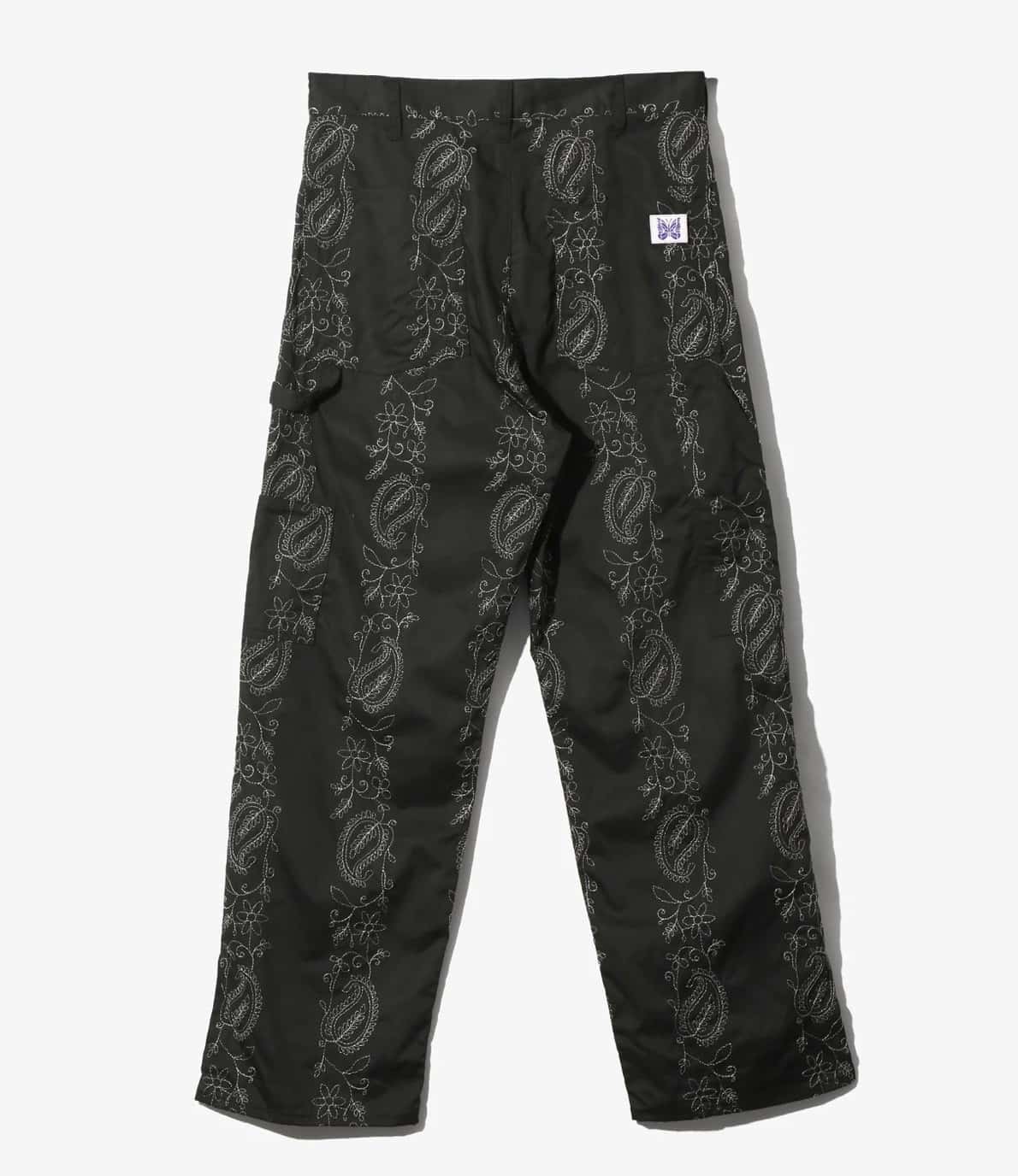 Needles/ニードルズ　Painter Pant - Embroidered Twill　26ss BLACK S