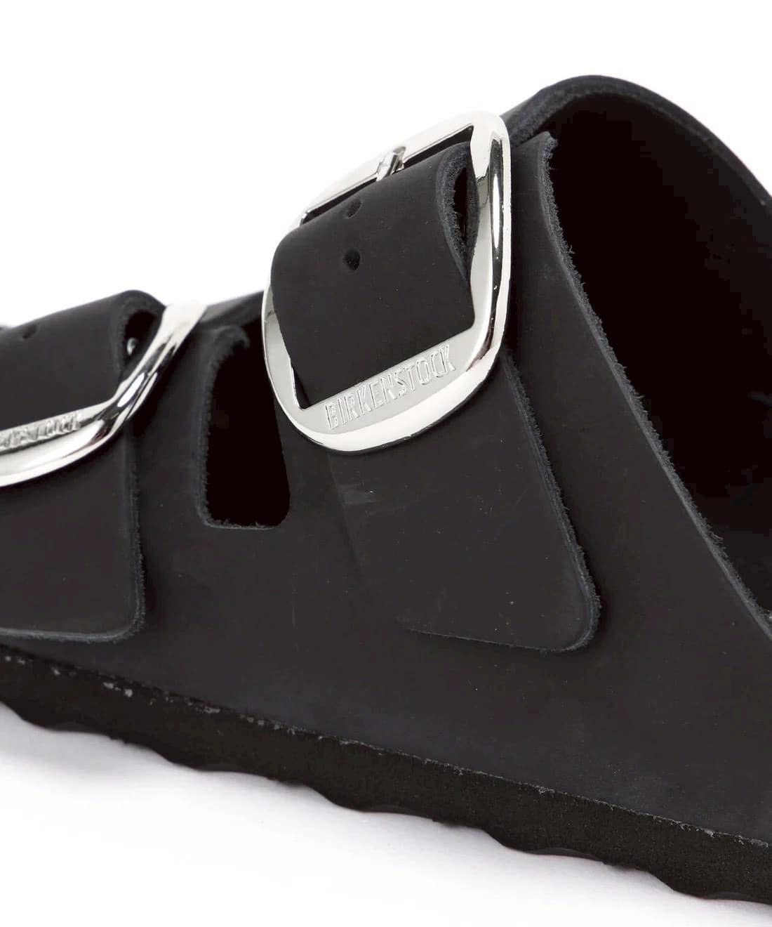 BIRKENSTOCK/ビルケンシュトック Arizona Big Buckle アリゾナ ビッグバックル オイルドレザー WOMEN BLACK 36
