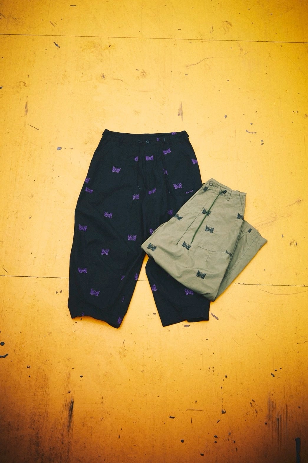 Needles/ニードルズ　別注H.D. Pants - Cotton Ripstop -BLACK- BLACK XS