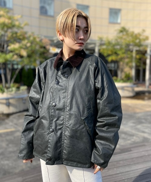 美品 Barbour バブアー TRANSPORT WAX トランスポート34 Barbour バブア トランスポートワックスジャケット ｜ メンズ 34