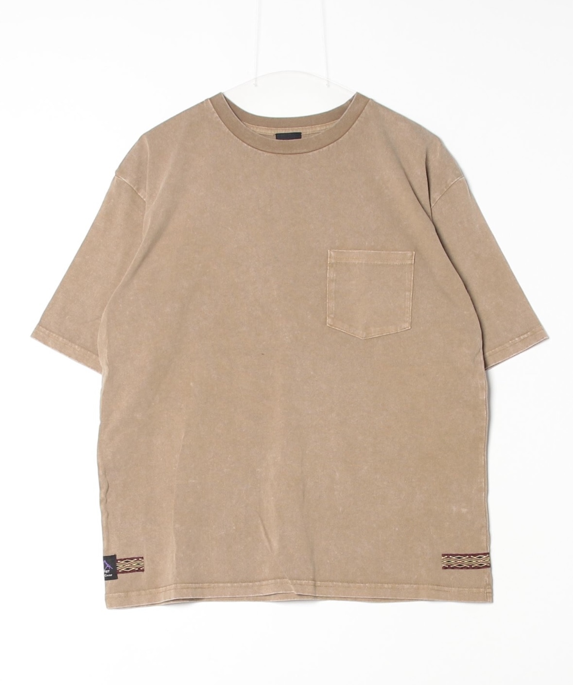 Jagged Edge Mountain Gear/ジャギッドエッジマウンテンギア/SHORT SLEEVE POCKET TEE SAND M