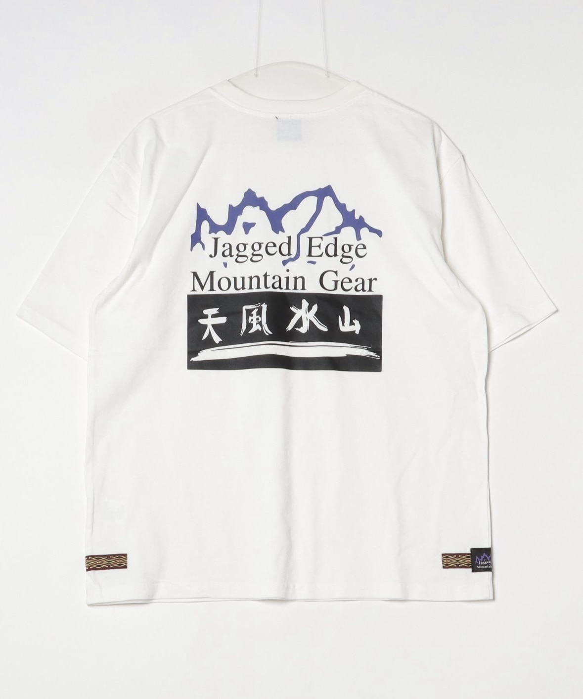 Jagged Edge Mountain Gear/ジャギッドエッジマウンテンギア/”天風水山” PRINT S/S TEE