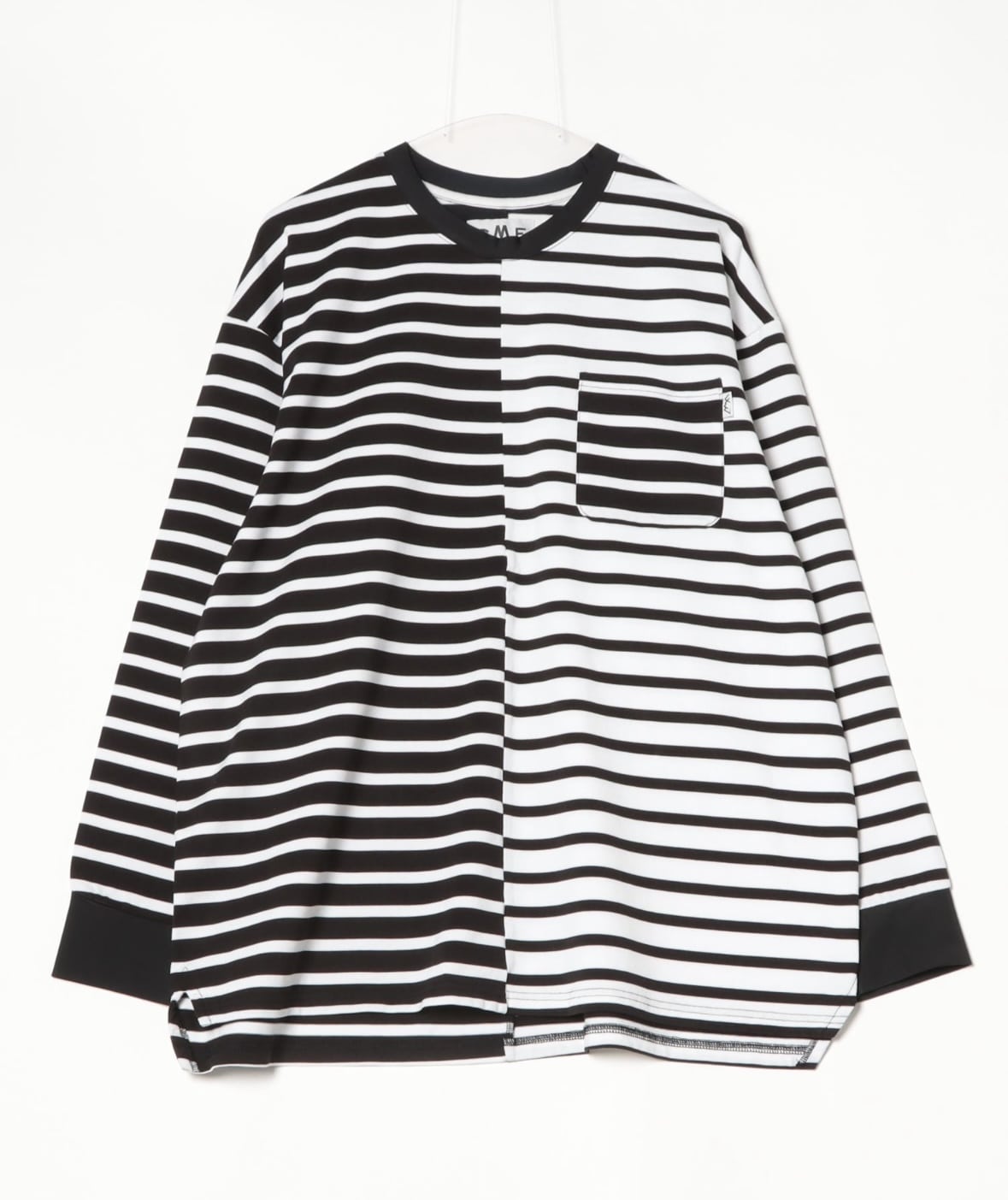 CMF OUTDOOR GARMENT/シーエムエフアウトドアガーメント/別注BORDER TEE L/S WHITE M