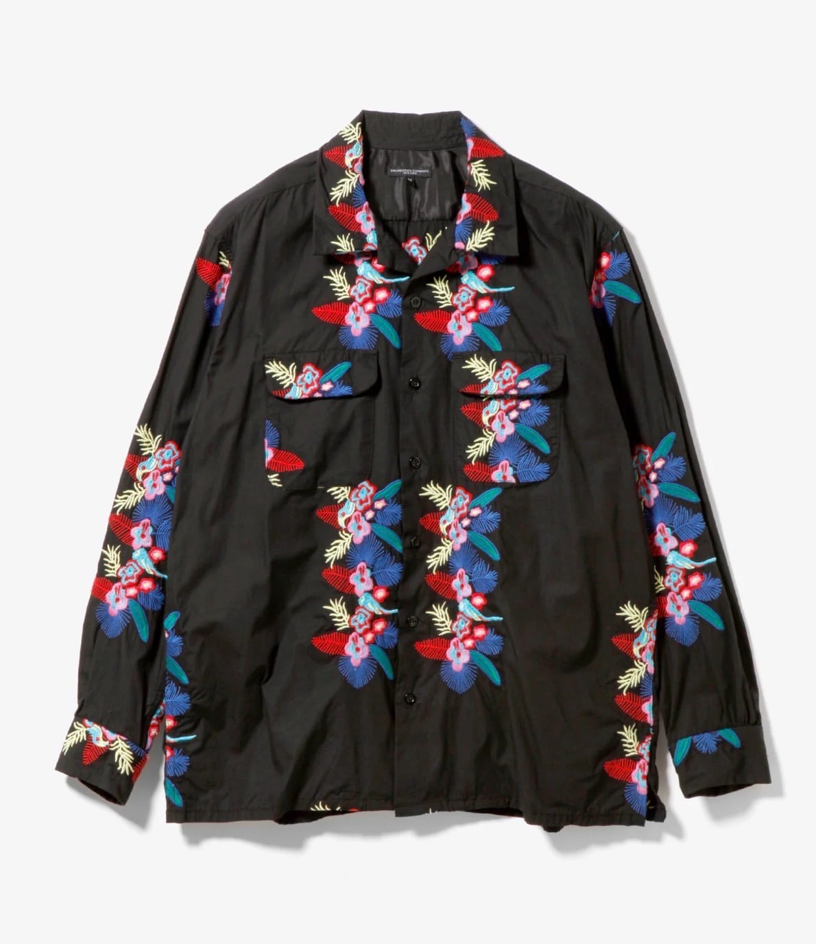 ENGINEERED GARMENTS/エンジニアドガーメンツ/CLASSIC SHIRT - COTTON FLORAL ENB. 24AW(S  BLACK)｜ ビーバー｜名古屋PARCO | ONLINE PARCO（オンラインパルコ）