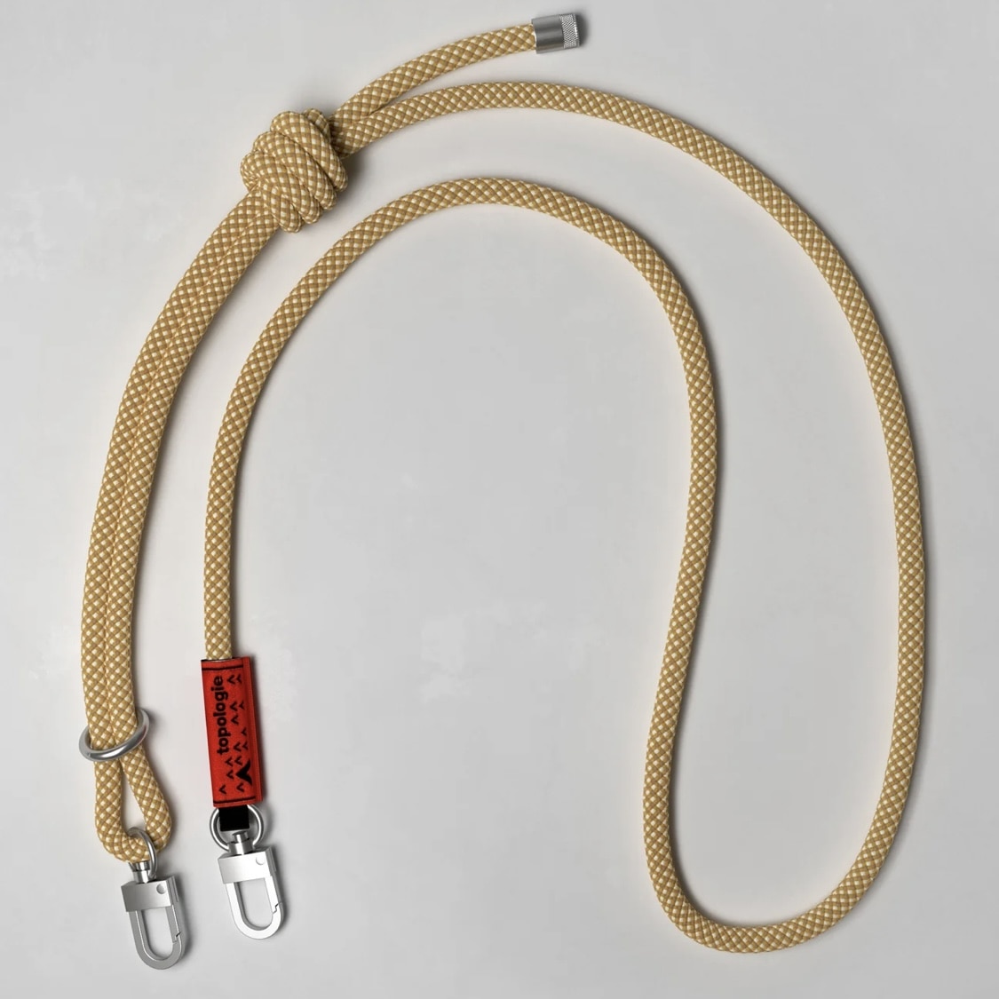 Topologie/トポロジー/Topologie Wares Strap 8.0mm Rope Strap【ストラップ単体】 MUSTARD LATTICE FREE