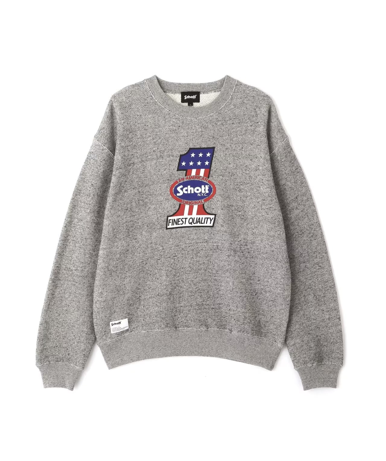 Schott/ショット/SALT AND PEPPER SWEAT NO.1 AMERICAN