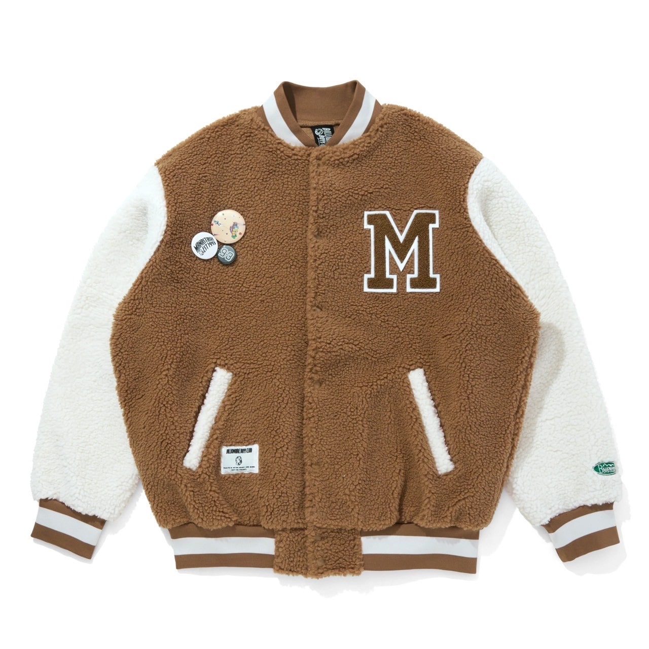 MANASTASH×BILLIONAIRE BOYS CLUB/ビリオネア・ボーイズ・クラブ/BBC BOA VARSITY JACKET WITH  BADGE