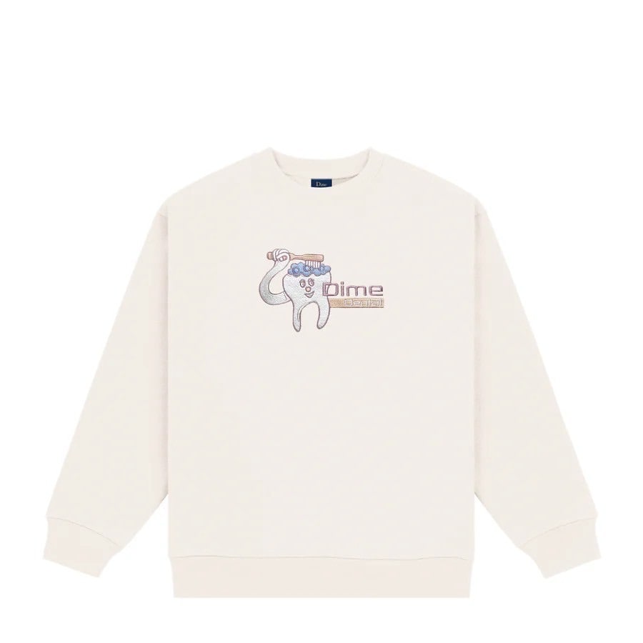 Dime/ダイム Dental Care Crewneck OFF WHITE M