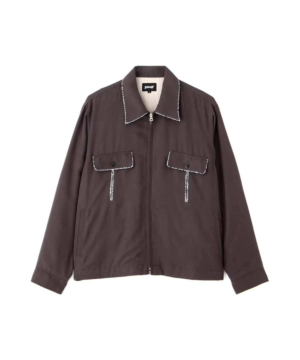 schott/ショット　LYOCELL 50's JACKET/リヨセル 50'sジャケット BLACK M