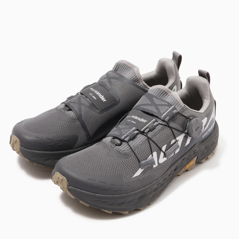 ALTRA(アルトラ)×and wander(アンドワンダー)/TIMP 5 BOA ティンプファイブボア GREY 24cm