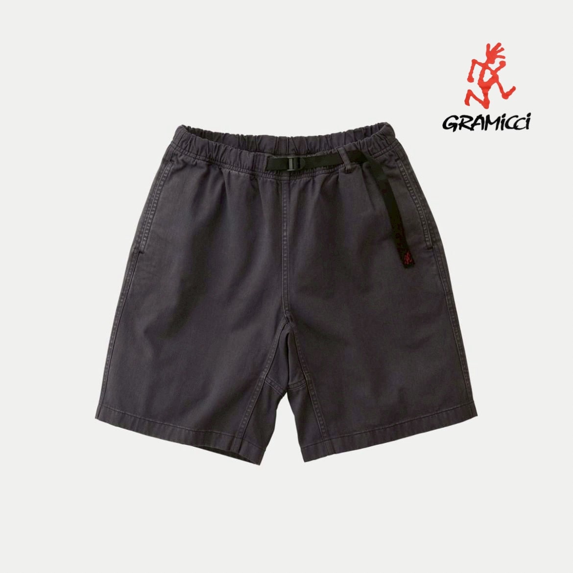 GRAMICCI/グラミチ/G-SHORT PIGMENT DYE G4SM-P123 FOSSIL GRAY PIGMENT S