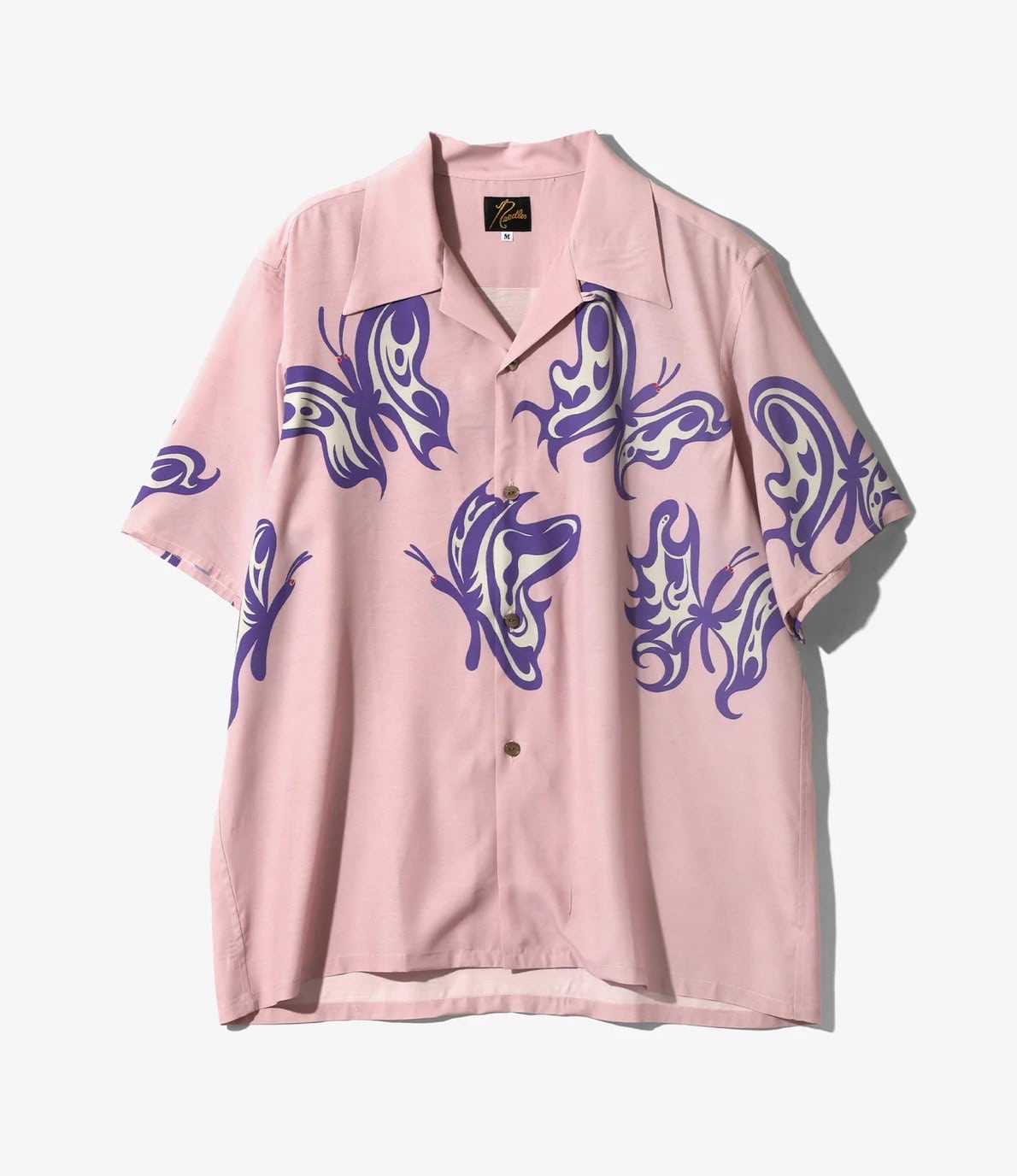 Needles×Kae Tanaka/ニードルズ×カエタナカ/S/S One-Up Shirt - KT Papillon PINK M