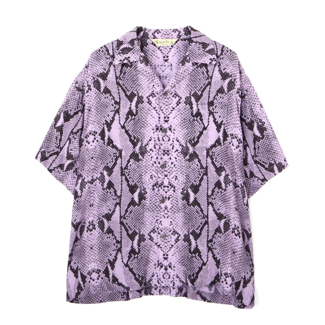 Schott/ショット/RAYON SHIRT PYTHON/レーヨンシャツ パイソン ラベンダー M