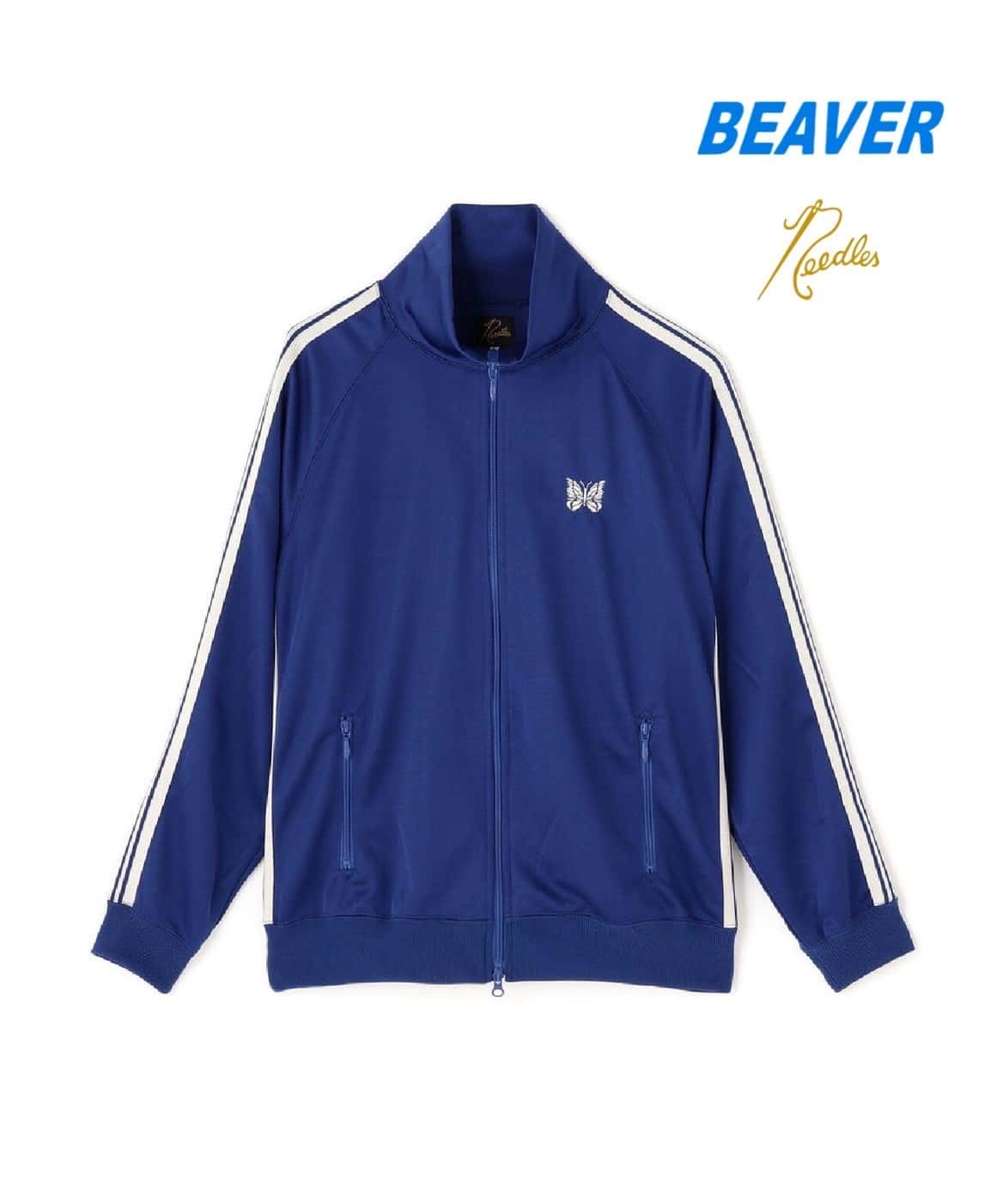 Needles/ニードルズ BEAVER×Needles 別注TrackJacket/別注トラックジャケット 25AW ROYAL S
