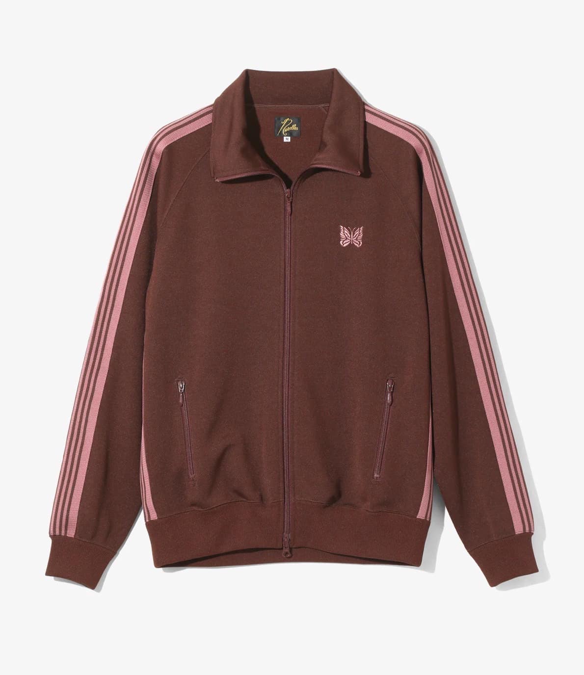 NEEDLES/ニードルズ/TRACK JACKET - POLY SMOOTH -BROWN-25AW BROWN M